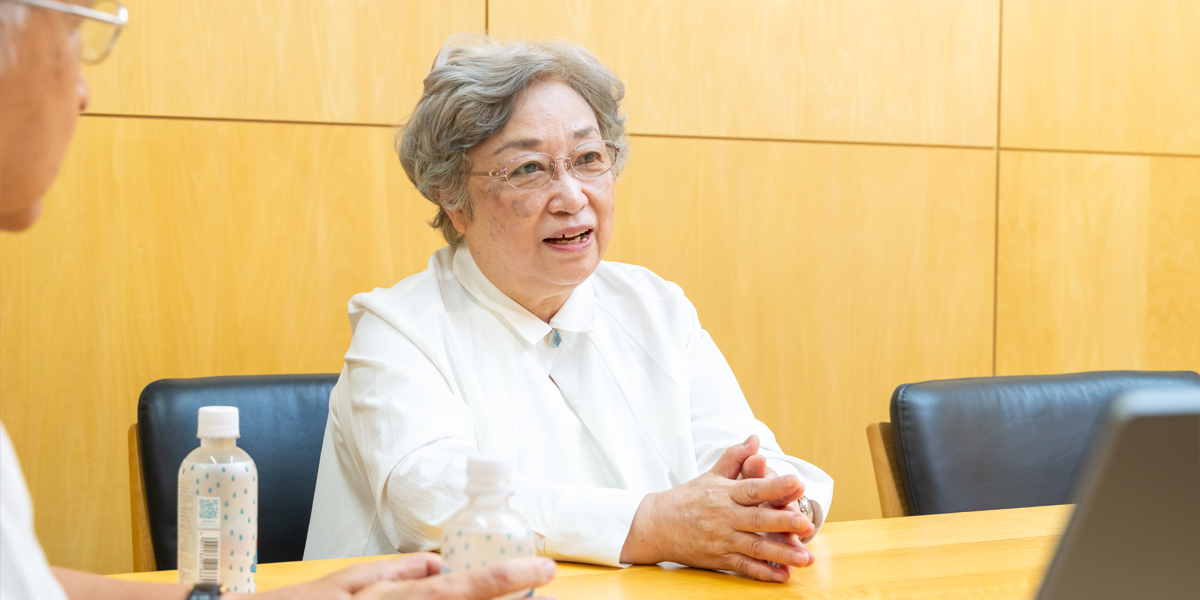 お話される池田食品株式会社 池田 志津子氏